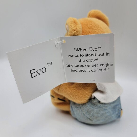 2/$15 Harley Davidson Bear Plush Brown 6" Tank Top Shorts Evo 1998 Hang Tag VTG - Picture 5 of 13